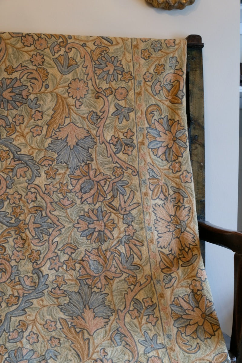 Handmade tapestry in the manner of William Morris