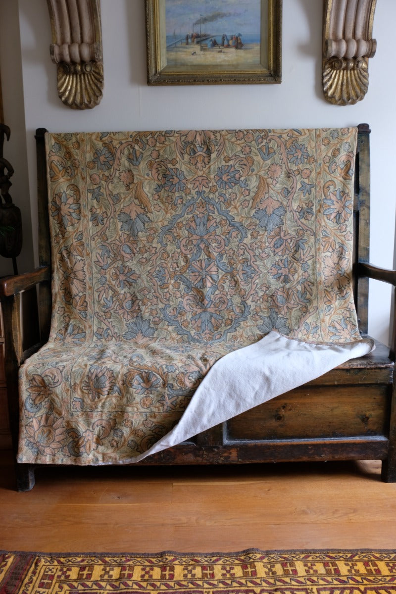 Handmade tapestry in the manner of William Morris