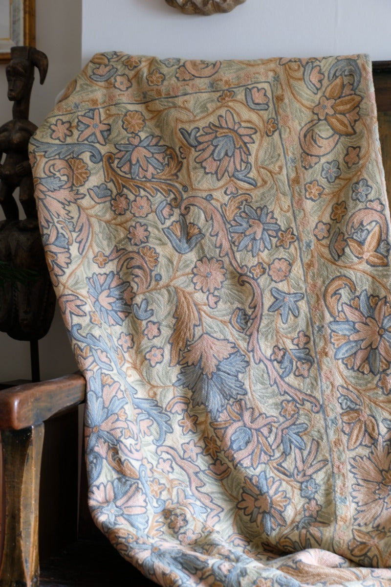 Handmade tapestry in the manner of William Morris