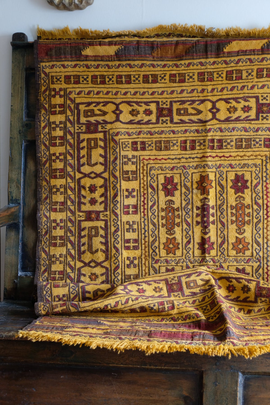 Antique Anatolian Kilim Rug, Central Turkey, Circa Early 1900s