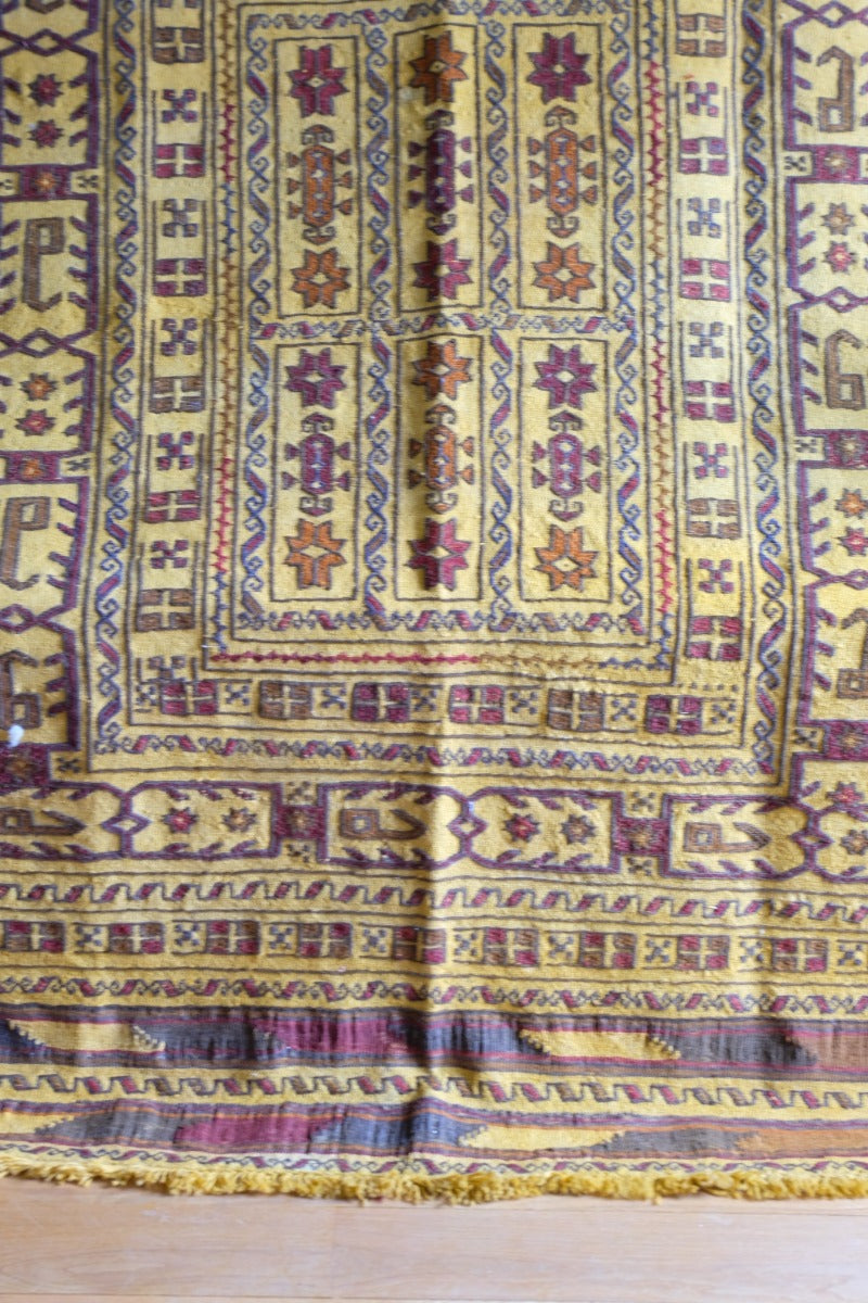 Afghan Tribal Suzani Kilim Rug