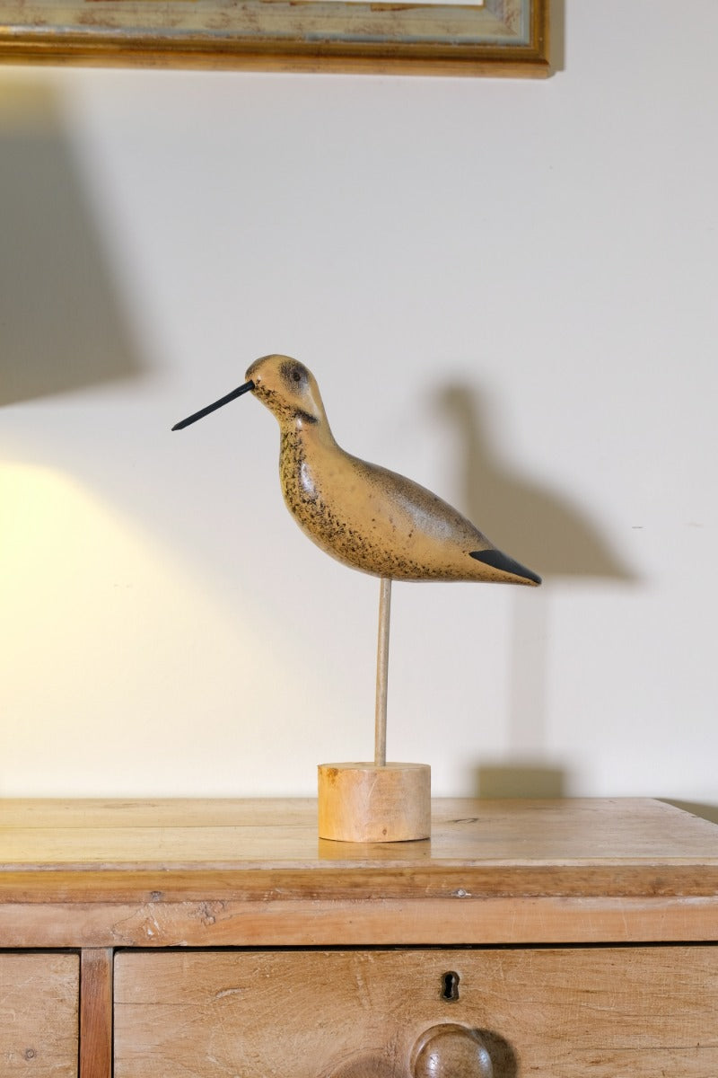 Folk Art Decorative Bird Carved & Painted 1001862