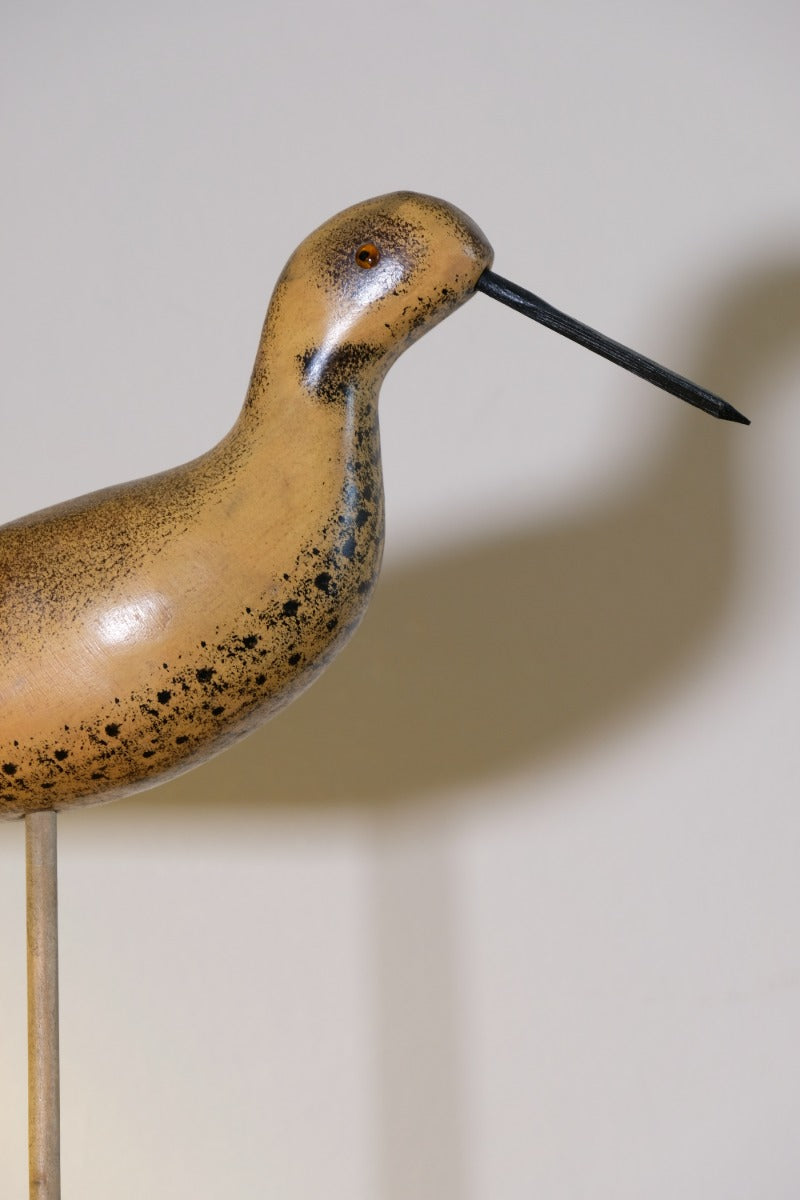 Folk Art Decorative Bird Carved & Painted 1001862