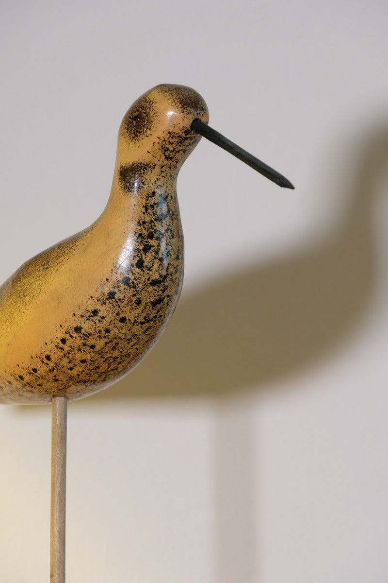 Folk Art Decorative Bird Carved & Painted 1001862