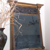 Regency pier mirror With original foxed mirror circa 1820s