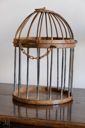 Primitive Domed Wire Work Display Cage 1001547