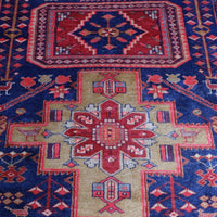 Vintage Kordi Hand Made Wool Rug Runner